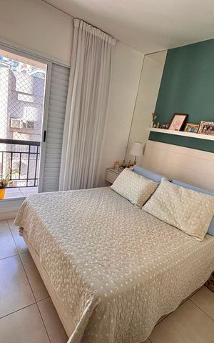 Apartamento à venda com 71m², 2 quartos e 2 vagas Apartamento à venda com 71m², 2 quartos e 2 vagasSuíte