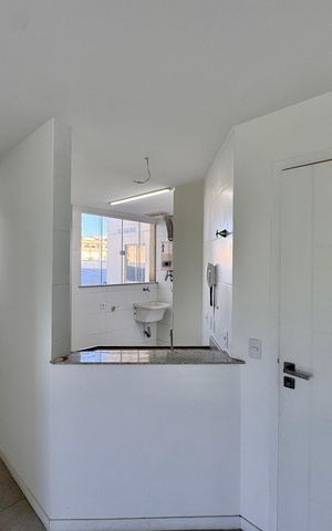 Apartamento para alugar com 80m², 3 quartos e 2 vagas Apartamento para alugar com 80m², 3 quartos e 2 vagasCozinha e Área de Serviço