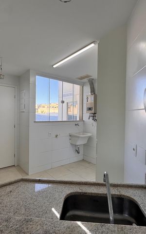 Apartamento para alugar com 80m², 3 quartos e 2 vagas Apartamento para alugar com 80m², 3 quartos e 2 vagasCozinha e Área de Serviço