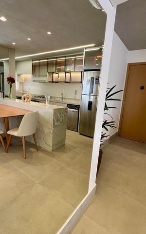 Apartamento à venda com 97m², 3 quartos e 2 vagasCozinha