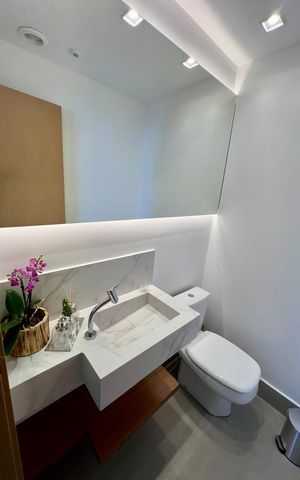 Apartamento à venda com 97m², 3 quartos e 2 vagasBanheiro