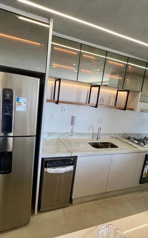 Apartamento à venda com 97m², 3 quartos e 2 vagasCozinha