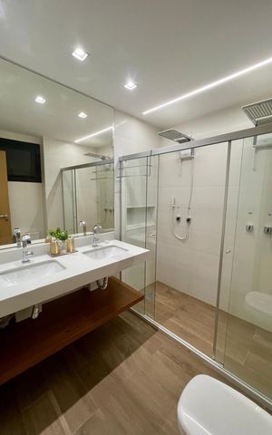 Apartamento à venda com 97m², 3 quartos e 2 vagasBanheiro
