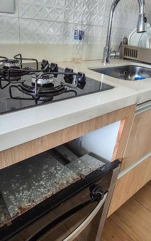 Apartamento à venda com 76m², 3 quartos e 1 vaga Apartamento à venda com 76m², 3 quartos e 1 vagaCozinha e Área de Serviço