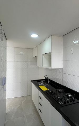 Apartamento à venda com 55m², 2 quartos e sem vaga Apartamento à venda com 55m², 2 quartos e sem vagaCozinha