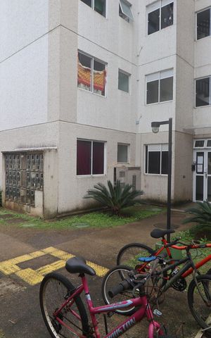 Apartamento à venda com 42m², 2 quartos e 1 vagaFachada do bloco/Placa