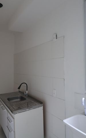Apartamento à venda com 42m², 2 quartos e 1 vagaCozinha e Área de Serviço