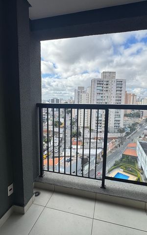 Apartamento para alugar com 39m², 1 quarto e 1 vaga Apartamento para alugar com 39m², 1 quarto e 1 vagaVaranda gourmet