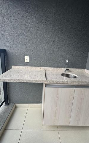 Apartamento para alugar com 39m², 1 quarto e 1 vaga Apartamento para alugar com 39m², 1 quarto e 1 vagaVaranda gourmet
