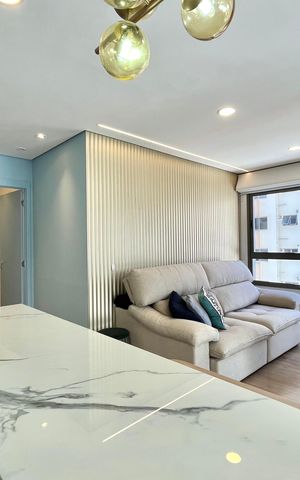 Apartamento à venda com 67m², 2 quartos e 1 vagaSala