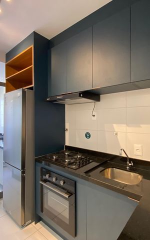 Apartamento à venda com 45m², 1 quarto e 1 vaga Apartamento à venda com 45m², 1 quarto e 1 vagaCozinha