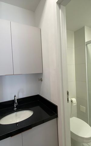 Apartamento à venda com 45m², 1 quarto e 1 vaga Apartamento à venda com 45m², 1 quarto e 1 vagaBanheiro