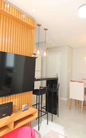 Apartamento à venda com 42m², 2 quartos e 1 vagaSala
