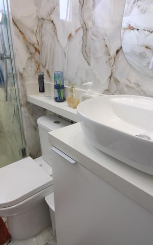 Apartamento à venda com 42m², 2 quartos e 1 vagaBanheiro da Suíte