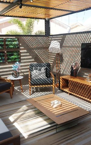 Casa de condomínio para alugar com 300m², 3 quartos e 4 vagasÁrea Externa
