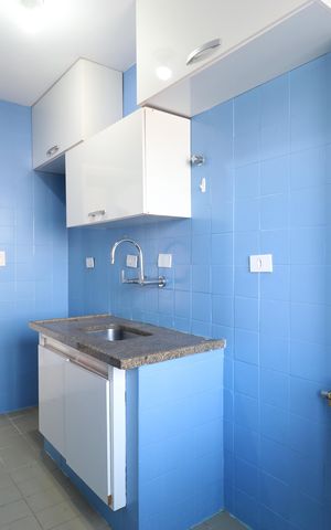 Apartamento à venda com 63m², 2 quartos e 1 vagaCozinha e Área de Serviço