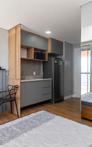 Studio para alugar com 26m², 1 quarto e sem vaga Studio para alugar com 26m², 1 quarto e sem vagaStudio