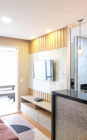 Apartamento para alugar com 60m², 2 quartos e 1 vagaSala