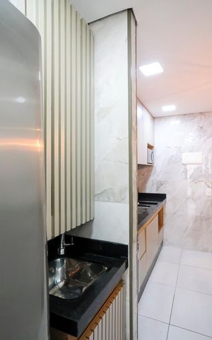 Apartamento para alugar com 60m², 2 quartos e 1 vagaÁrea de serviço
