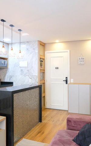 Apartamento para alugar com 60m², 2 quartos e 1 vagaSala