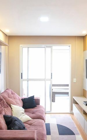 Apartamento para alugar com 60m², 2 quartos e 1 vagaSala