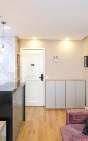 Apartamento para alugar com 60m², 2 quartos e 1 vagaSala