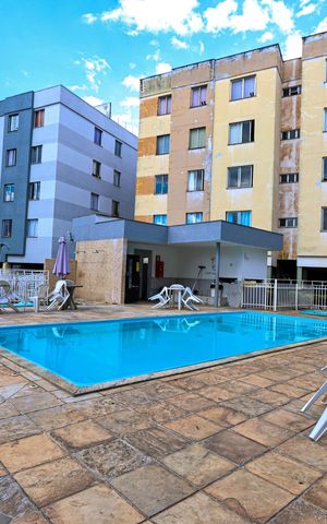 Apartamento à venda com 80m², 3 quartos e 1 vagaÁrea comum - Piscina