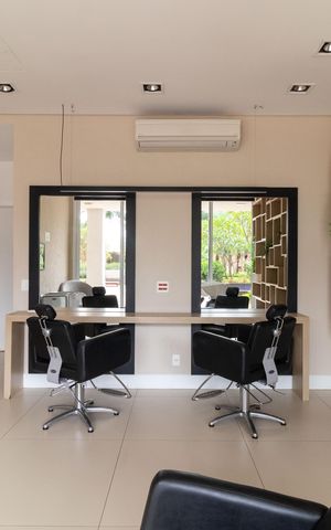 Apartamento para alugar com 62m², 2 quartos e 2 vagas Apartamento para alugar com 62m², 2 quartos e 2 vagasÁrea comum - Salão de Beleza
