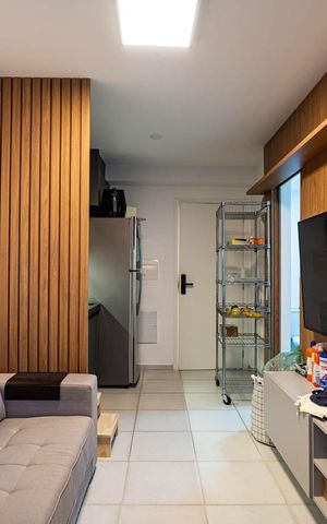 Apartamento à venda com 39m², 1 quarto e sem vaga Apartamento à venda com 39m², 1 quarto e sem vagaSala