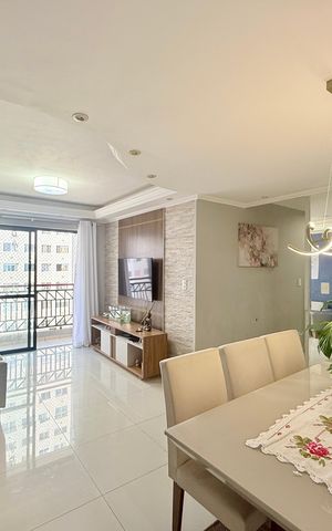 Apartamento à venda com 64m², 2 quartos e 1 vaga Apartamento à venda com 64m², 2 quartos e 1 vagaSala