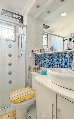 Apartamento à venda com 64m², 2 quartos e 1 vaga Apartamento à venda com 64m², 2 quartos e 1 vagaBanheiro