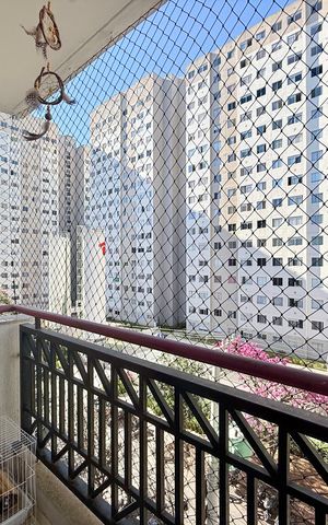 Apartamento à venda com 64m², 2 quartos e 1 vaga Apartamento à venda com 64m², 2 quartos e 1 vagaSacada