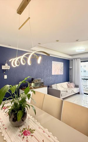 Apartamento à venda com 64m², 2 quartos e 1 vaga Apartamento à venda com 64m², 2 quartos e 1 vagaSala