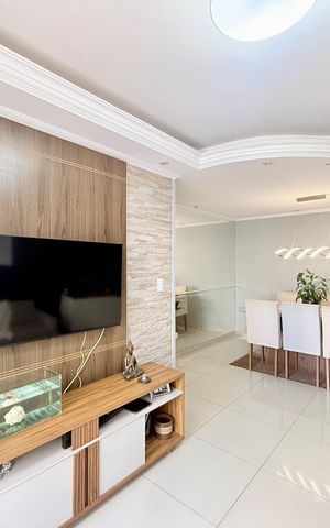 Apartamento à venda com 64m², 2 quartos e 1 vaga Apartamento à venda com 64m², 2 quartos e 1 vagaSala