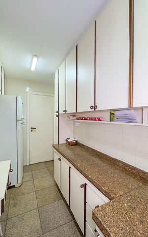 Apartamento para alugar com 96m², 3 quartos e 2 vagasCozinha e Área de Serviço