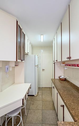 Apartamento para alugar com 96m², 3 quartos e 2 vagasCozinha e Área de Serviço