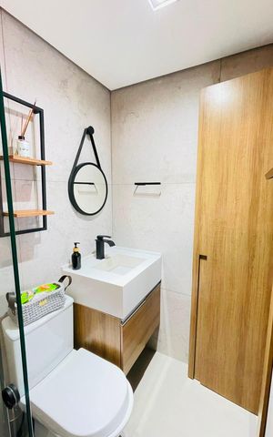 Apartamento para alugar com 39m², 2 quartos e 1 vagaBanheiro