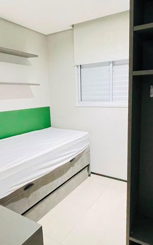 Apartamento para alugar com 39m², 2 quartos e 1 vagaQuarto 2