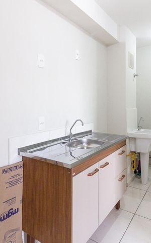 Apartamento para alugar com 32m², 2 quartos e sem vagaCozinha e Área de Serviço