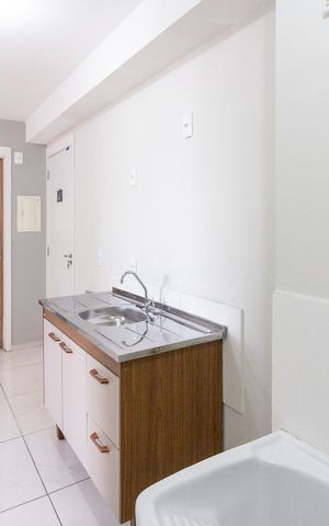 Apartamento para alugar com 32m², 2 quartos e sem vagaCozinha e Área de Serviço