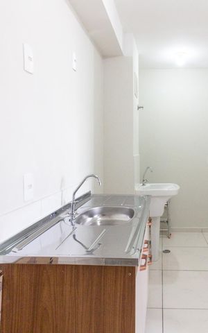 Apartamento para alugar com 32m², 2 quartos e sem vagaCozinha e Área de Serviço