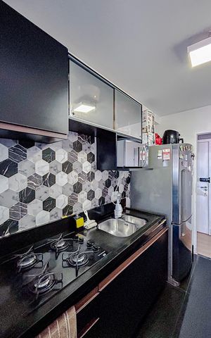 Apartamento à venda com 72m², 3 quartos e 2 vagasCozinha