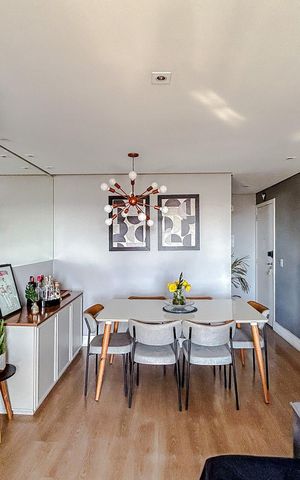 Apartamento à venda com 72m², 3 quartos e 2 vagasSala
