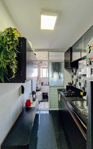 Apartamento à venda com 72m², 3 quartos e 2 vagasCozinha