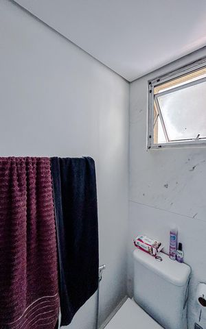 Apartamento à venda com 72m², 3 quartos e 2 vagasBanheiro da Suíte