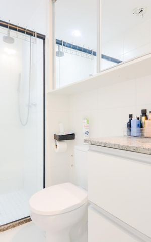 Apartamento à venda com 75m², 3 quartos e 2 vagasBanheiro Social