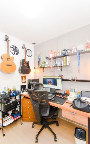 Apartamento à venda com 75m², 3 quartos e 2 vagasQuarto 1