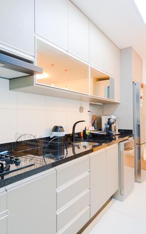 Apartamento à venda com 75m², 3 quartos e 2 vagasCozinha