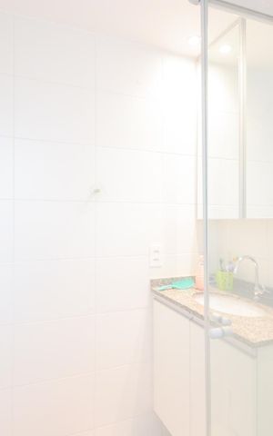 Apartamento à venda com 75m², 3 quartos e 2 vagasBanheiro da Suíte