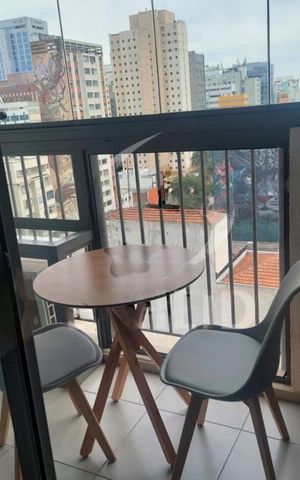 Apartamento à venda com 24m², 1 quarto e sem vaga